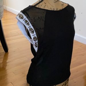 Very rare beautiful sheer back top